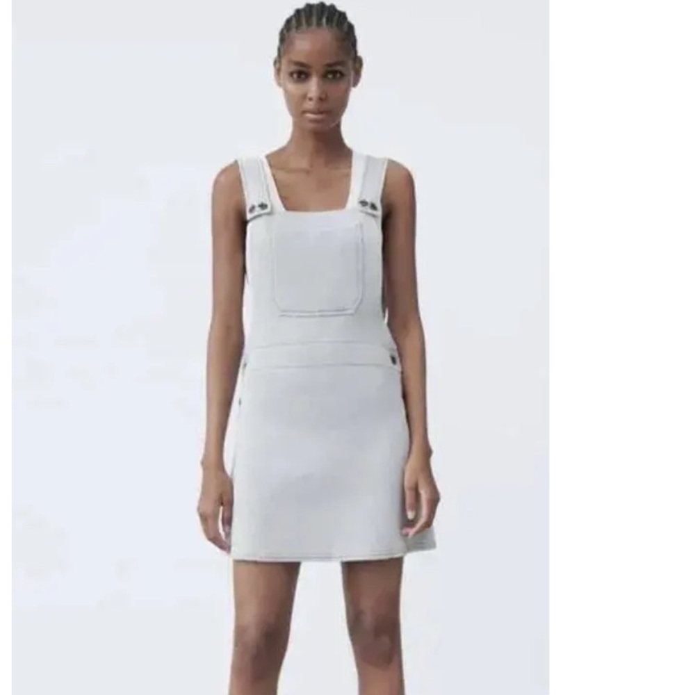Zara knit overall dress